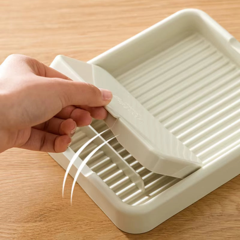 Foldable Pot Lid Rack Plastic Kitchen Spoon Holder Fork Spatula Rack for Kitchen Organizer Pan Cover Shelf Tableware Storage